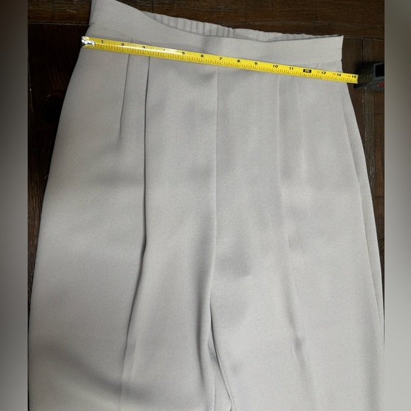 ADRIANNA PAPELL 2 Pc Formal Wedding Elegant Embroidered Jacket & Pants Set Sz 8 - Picture 8 of 15